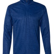 Front view of Tonal Blend Quarter-Zip Pullover