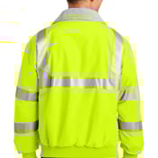 Back view of Enhanced Visibility Challenger Jacket With Reflective Taping