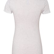 Back view of Women’s Triblend Scoop Neck T-Shirt