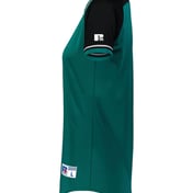 Side view of Women’s Classic V-Neck Jersey