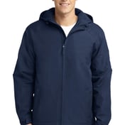 Front view of Hooded Charger Jacket