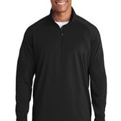 Front view of Sport-Wick® Stretch 1/4-Zip Pullover