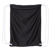 Front view of Mesh Drawstring Backpack