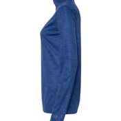 Side view of Women’s Tonal Blend Quarter-Zip Pullover