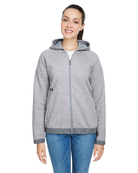 Ladies’ Hustle Full-Zip Hooded Sweatshirt