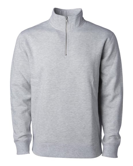 Front view of Midweight Quarter-Zip Pullover