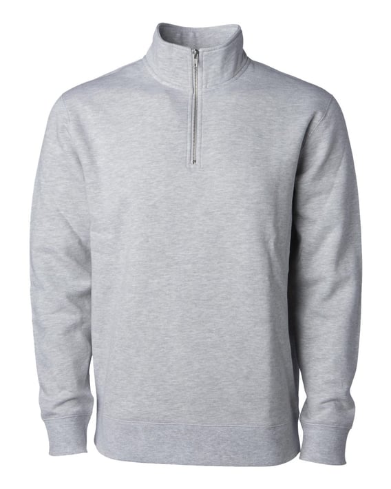 Front view of Midweight Quarter-Zip Pullover