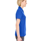 Side view of Ladies’ Egyptian Interlock V-Neck Polo