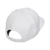 Back view of Adult 6-Panel Structured Flat Visor Classic Snapback