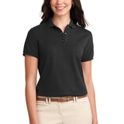 Front view of Ladies Silk Touch Polo