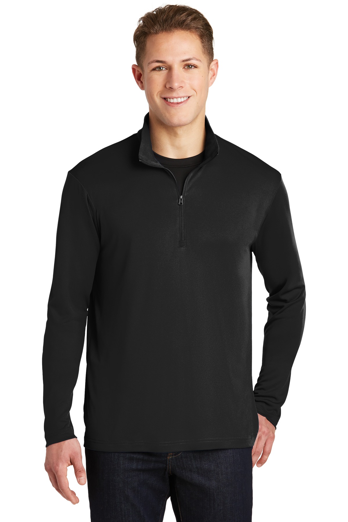 Front view of PosiCharge® Competitor 1/4-Zip Pullover