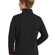 Back view of Youth Core Soft Shell Jacket
