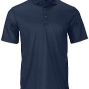 Front view of Derby Sublimated Heathered Polo