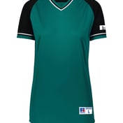 Front view of Women’s Classic V-Neck Jersey