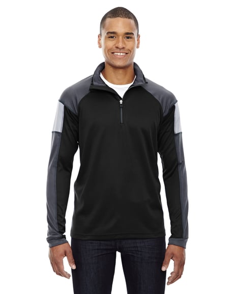 Front view of Men's Quick Performance Interlock Quarter-Zip