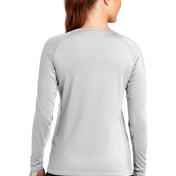Back view of Women’s Long Sleeve Rashguard Tee