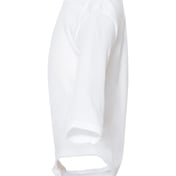 Side view of Infant Long Sleeve Baby Rib Bodysuit