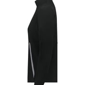 Side view of Eco Revive™ Women’s Polar Fleece Quarter-Zip Pullover