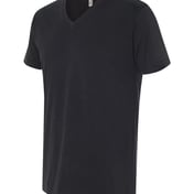 Side view of Sueded V-Neck T-Shirt