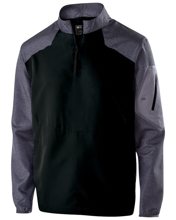 Front view of Youth Ultra-Lightweight Aero-Tec™ Raider Warm-Up Pullover