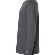 Side view of Combed Ringspun Long Sleeve T-Shirt