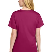 Back view of Women’s WorkFlex V-Neck Top