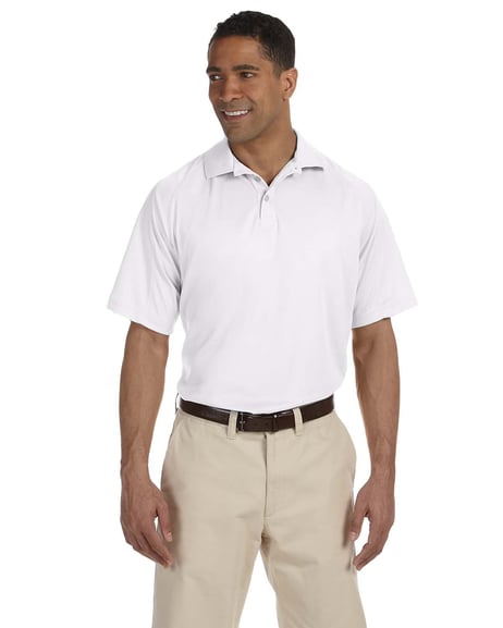 Front view of Men's 3.8 Oz. Polytech Mesh Insert Polo