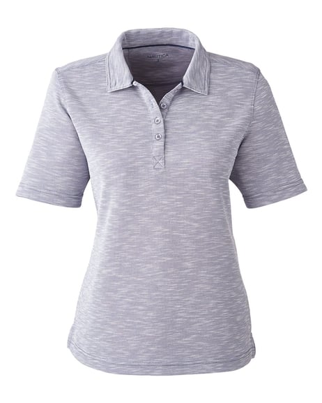 Front view of Women's Sun Surfer Slub Polo