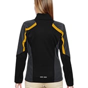 Back view of Ladies’ Strike Colorblock Fleece Jacket