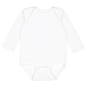 Front view of Infant Long Sleeve Jersey Bodysuit