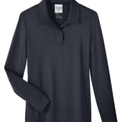 Front view of Women’s Zone Performance Long Sleeve Polo