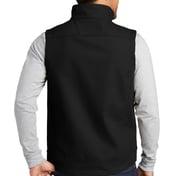 Back view of Duck Bonded Soft Shell Vest