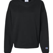 Front view of Powerblend® Women’s Crewneck Sweatshirt