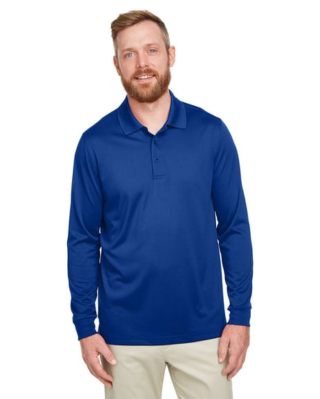 Front view of Tall Advantage Long Sleeve Snag Protection Plus IL Polo