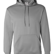 Front view of Wicking Fleece Hooded Sweatshirt