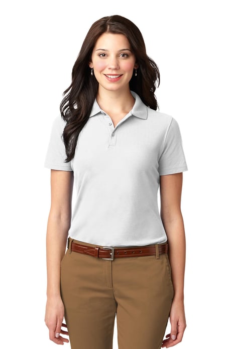 Front view of Women's Stain-Resistant Polo