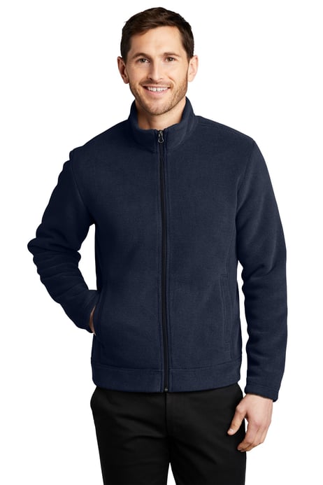 Front view of Ultra Warm Brushed Fleece Jacket