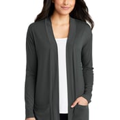 Front view of Women’s Concept Long Pocket Cardigan