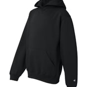 Side view of Youth Hooded Sweatshirt