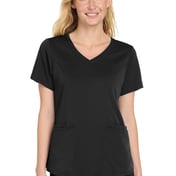 Front view of Women’s Premiere Flex Mock Wrap Top