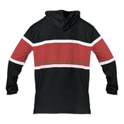 Back view of United Hooded T-Shirt