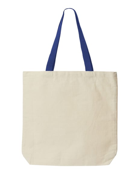 Front view of Jennifer Cotton Canvas Tote