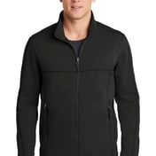 Front view of Collective Smooth Fleece Jacket