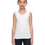 Front view of Girls’ Fine Jersey Tank