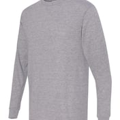 Side view of Dri-Power® Performance Long Sleeve T-Shirt