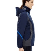 Side view of Ladies’ Height 3-in-1 Jacket With Insulated Liner