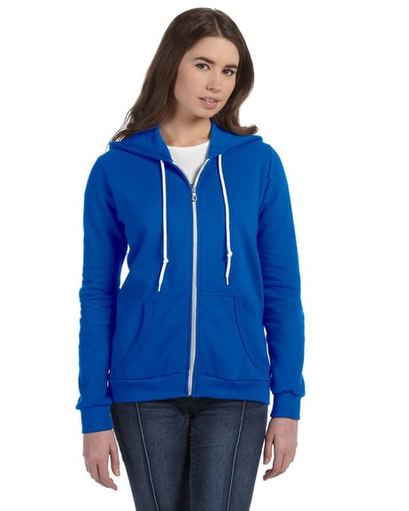 Front view of Ladies' Full-Zip Hooded Fleece