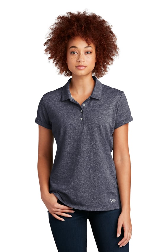 Front view of Women’s Slub Twist Polo
