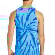 Back view of Tie-Dye Tank Top