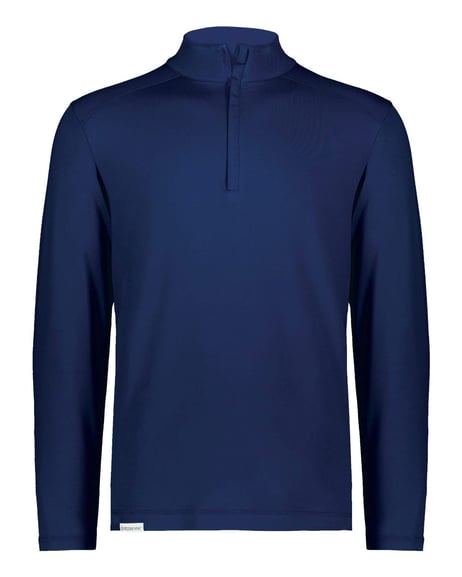 Front view of Eco Revive™ Ventura Soft Knit Quarter-Zip